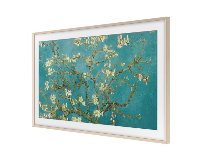 Samsung 75 Inch bezel, SAND GOLD Customizable Bezel for The Frame TV 2021-25 Model VG-SCFC75SGMXC