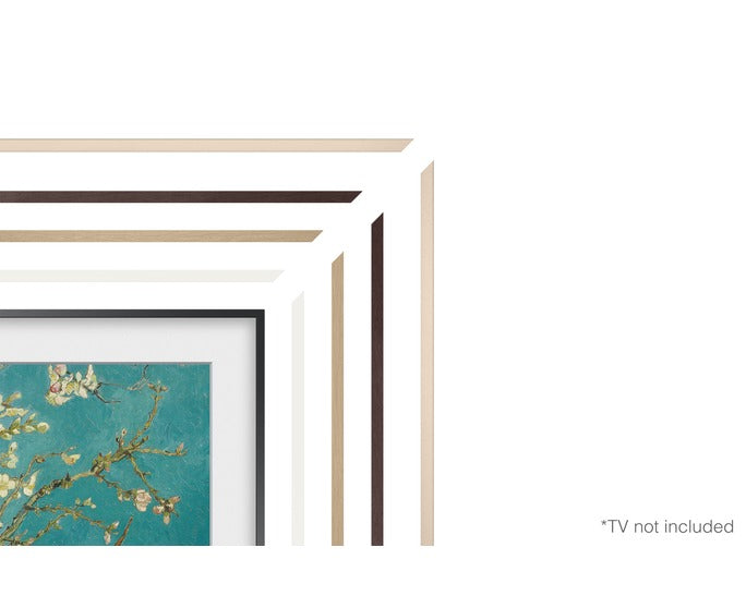 Samsung 75 Inch bezel, SAND GOLD Customizable Bezel for The Frame TV 2021-25 Model VG-SCFC75SGMXC