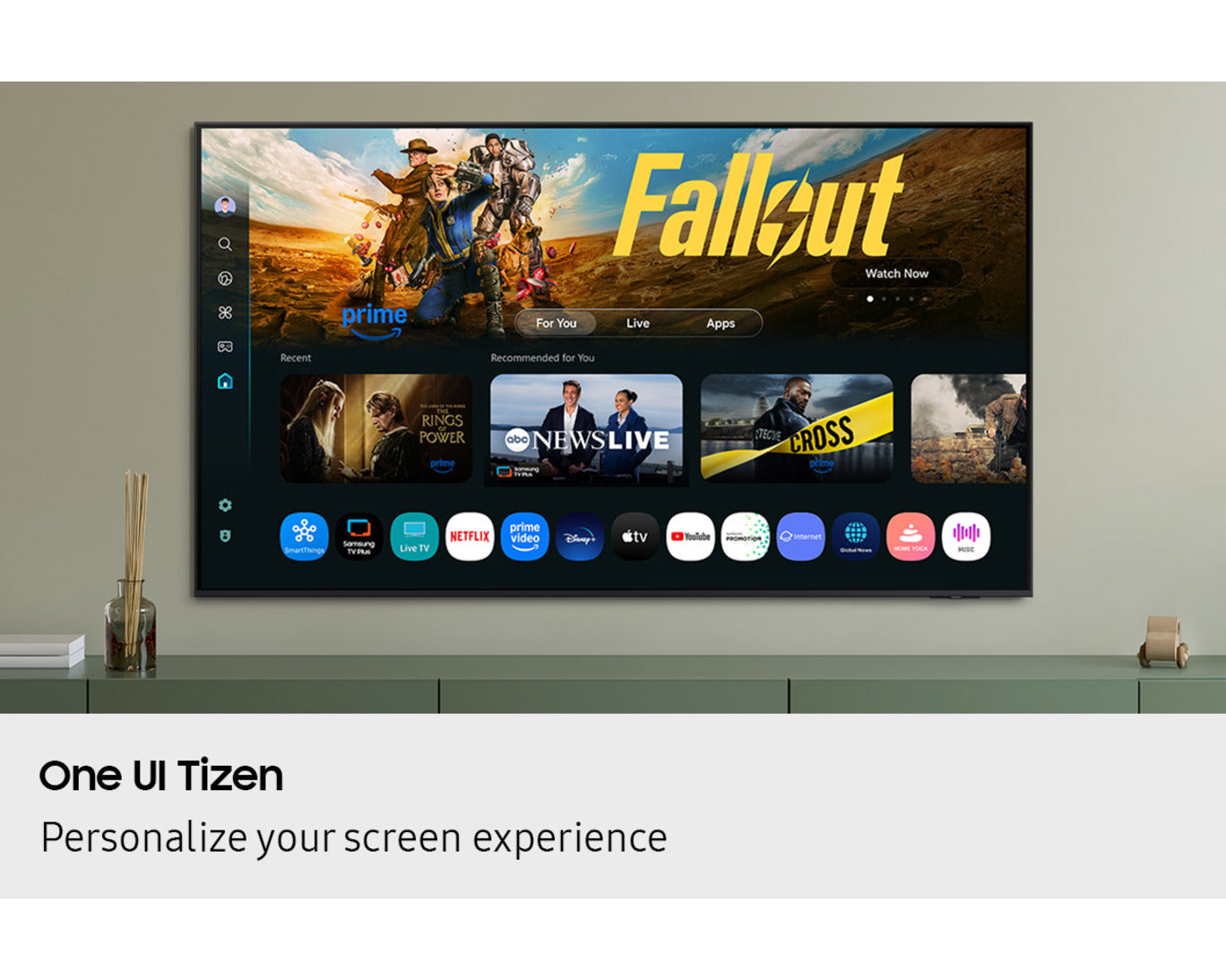 Samaung 85" QLED Q7F 4K Samsung Vision AI Smart TV (2025), 85Q7F