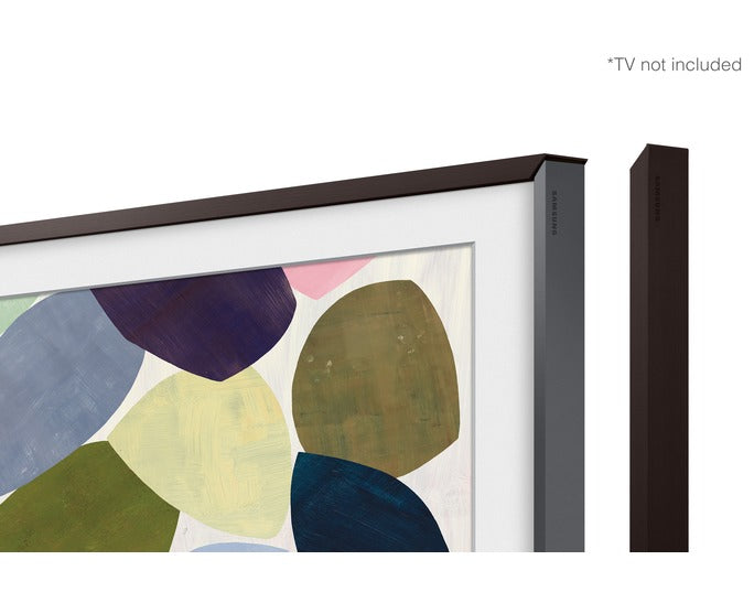 Samsung 43 Inch Bezel, Brown Customizable Bezel for The Frame TV 2020 Model VG-SCFT43BW\XC