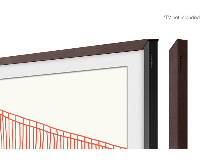 Samsung 75 Inch bezel, BROWN Customizable Bezel for The Frame TV 2021-25 Model VG-SCFA75BWBXC