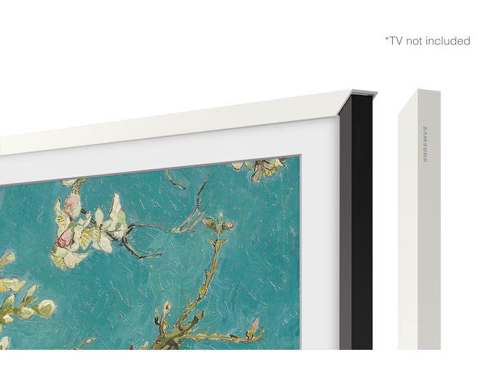 Samsung 32 Inch Bezel, White Customizable Bezel for The Frame TV 2021_25 Model VG-SCFC32WTB XC