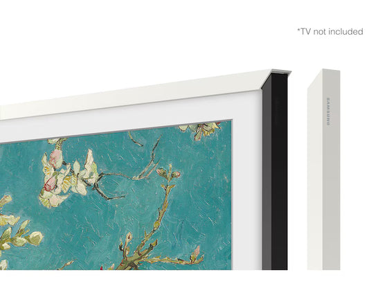 Samsung 32 Inch Bezel, White Customizable Bezel for The Frame TV 2021_25 Model VG-SCFC32WTB XC