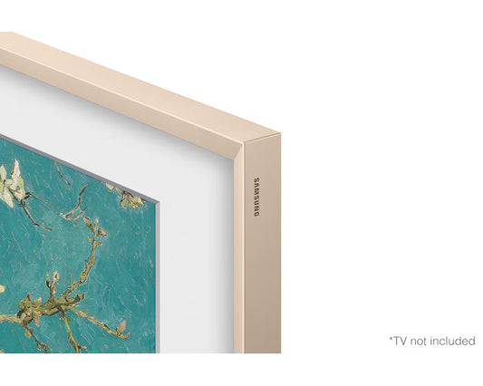 Samsung 32 Inch Bezel, Sand Gold Customizable Bezel for The Frame TV 2021_25 Model VG-SCFC32SGMXC