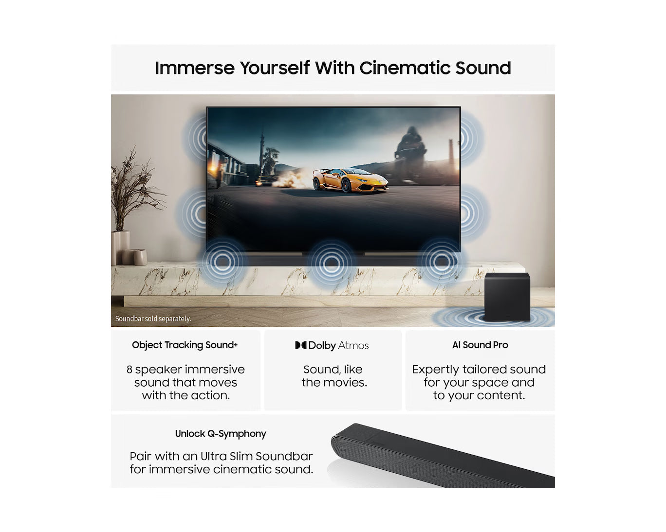 Samsung OLED 55" S95F 4K AI vision Smart TV 2025 55S95F