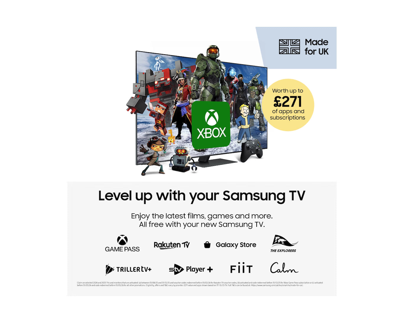 Samsung OLED 55" S95F 4K AI vision Smart TV 2025 55S95F