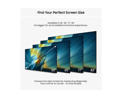 Samsung OLED 55" S95F 4K AI vision Smart TV 2025 55S95F