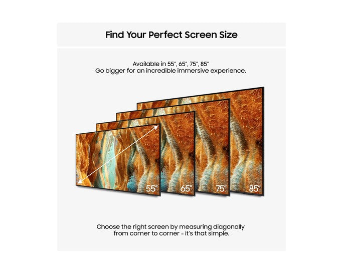Samsung 75 Inch QN70F Neo QLED Smart TV 4K, 2025, 75QN70F
