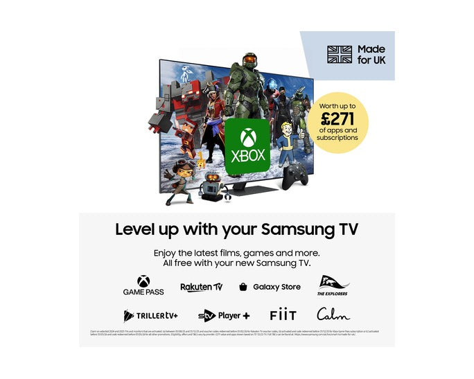 Samsung 75 Inch QN70F Neo QLED Smart TV 4K, 2025, 75QN70F