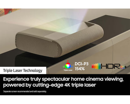 Samsung 130" Premiere LPU9D 4K Tizen OS Ultra-short throw Projector – SP-LPU9DSAXXZN