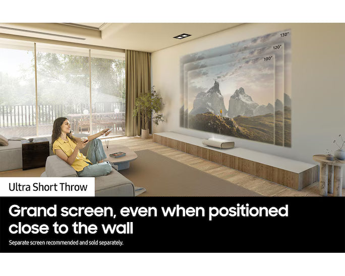 Samsung 130" Premiere LPU9D 4K Tizen OS Ultra-short throw Projector – SP-LPU9DSAXXZN
