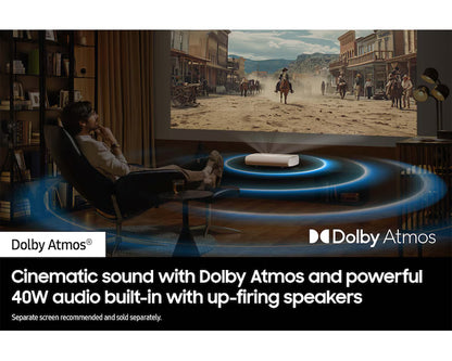 Samsung 130" Premiere LPU9D 4K Tizen OS Ultra-short throw Projector – SP-LPU9DSAXXZN